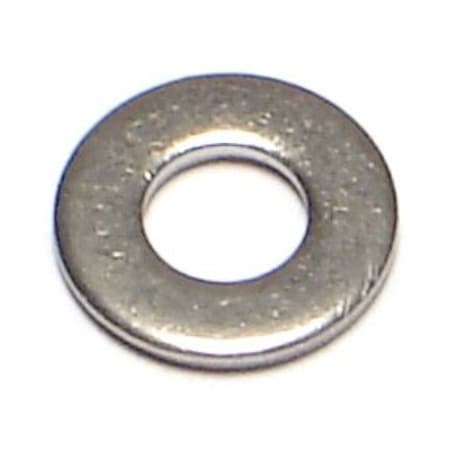 Midwest Fastener Flat Washer, For Screw Size #8 , 18-8 Stainless Steel 50 PK 63822